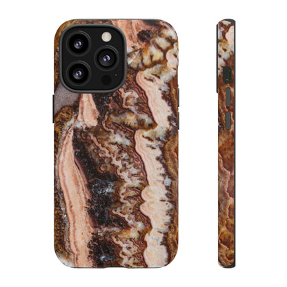 Phone Case-BROWN AGATE | Tough-iPhone 13 Pro-Matte-PhoneCaseBoss-Phone-Best-Phone-Cases