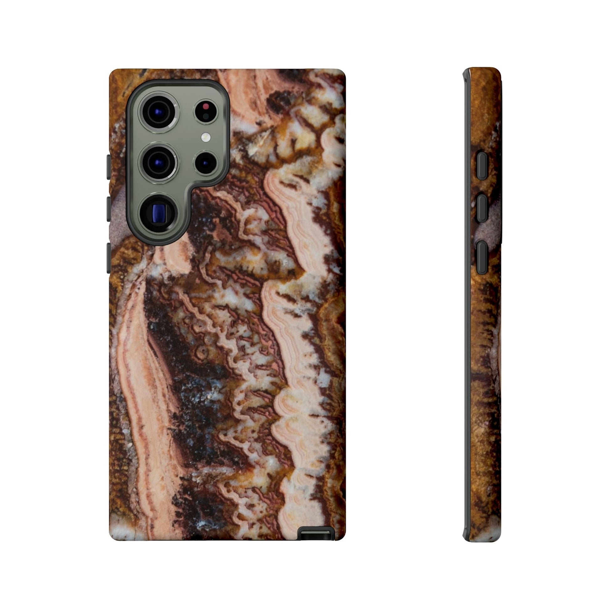 Phone Case-BROWN AGATE | Tough-Samsung Galaxy S23 Ultra-Matte-PhoneCaseBoss-Phone-Best-Phone-Cases