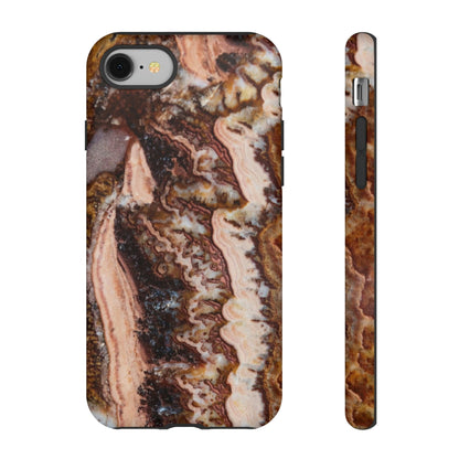 Phone Case-BROWN AGATE | Tough-iPhone 8-Matte-PhoneCaseBoss-Phone-Best-Phone-Cases