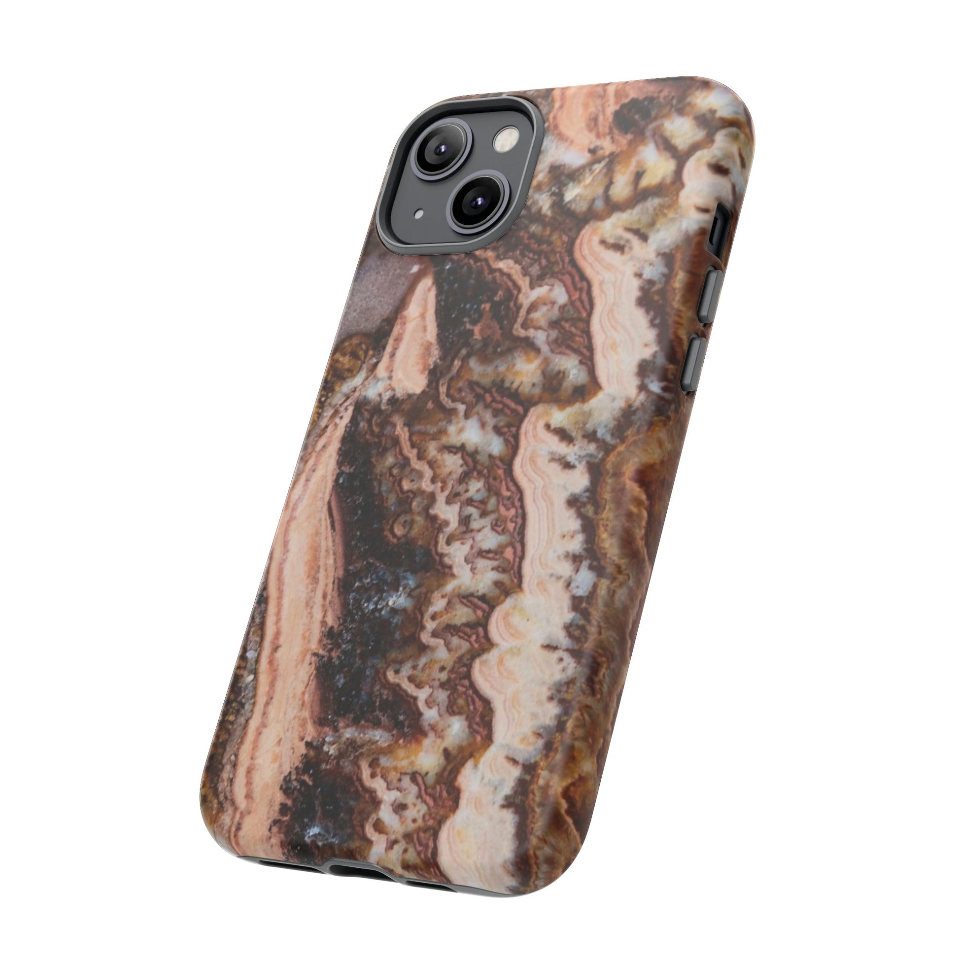 Phone Case-BROWN AGATE | Tough-PhoneCaseBoss-Phone-Best-Phone-Cases