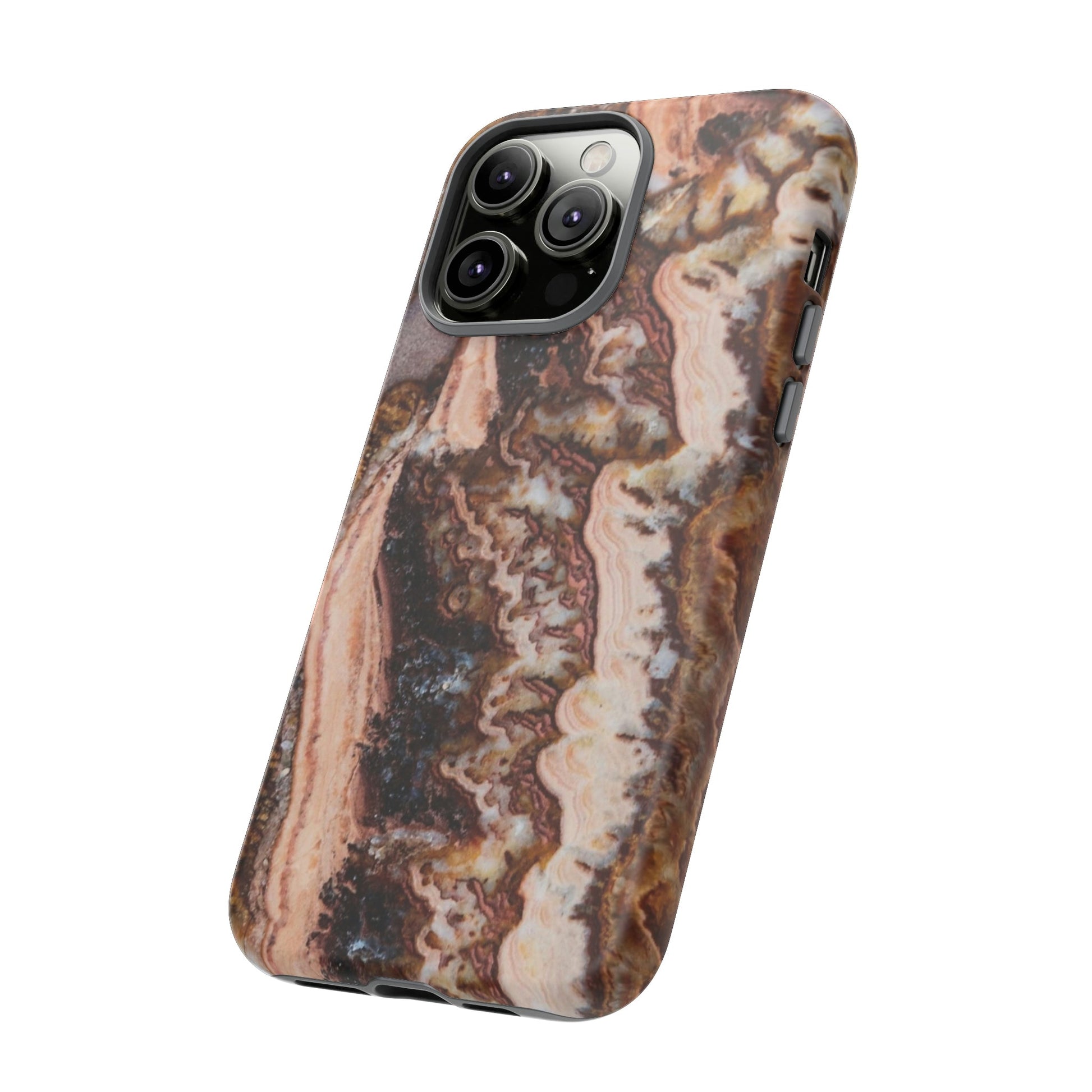 Phone Case-BROWN AGATE | Tough-PhoneCaseBoss-Phone-Best-Phone-Cases