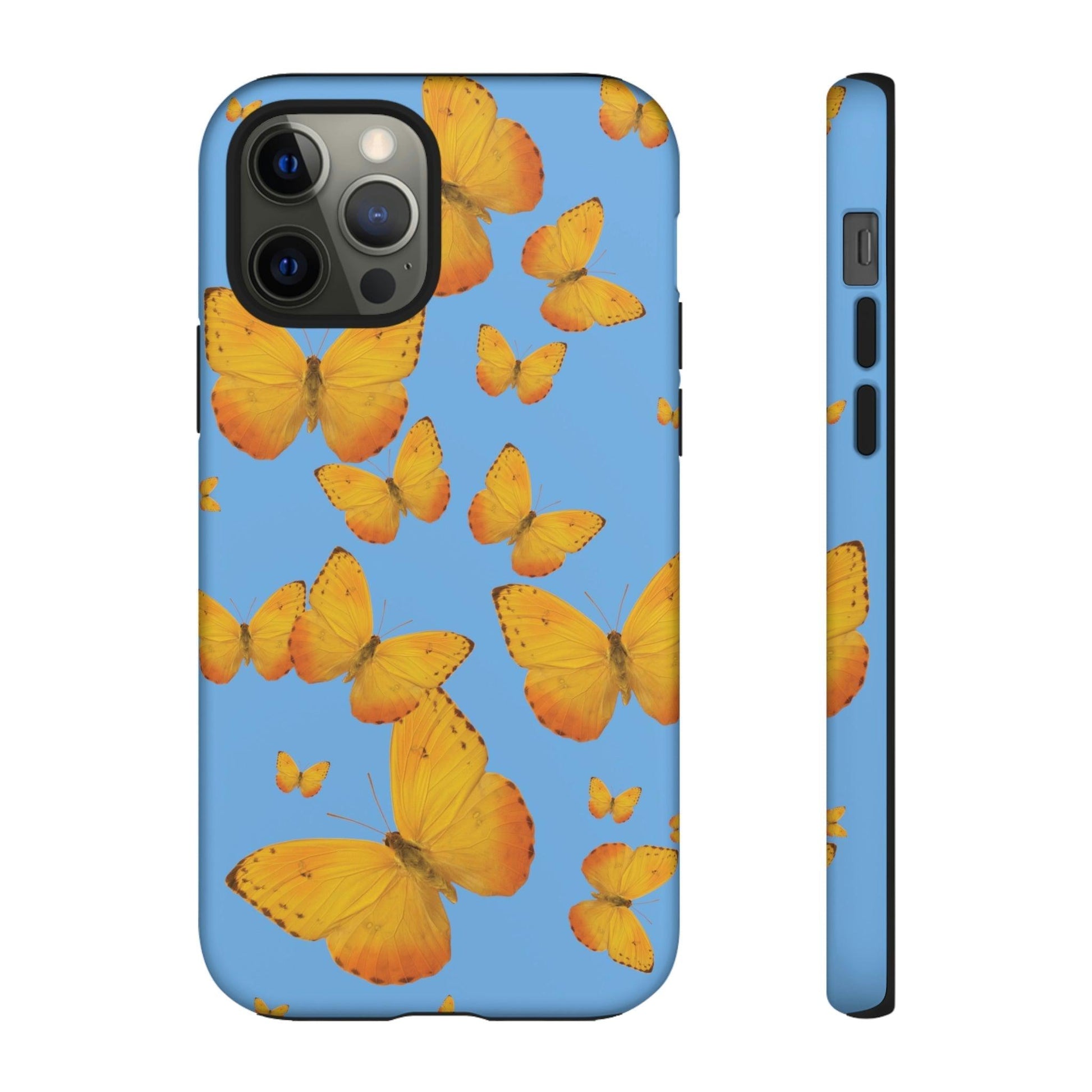 Phone Case-BUTTERFLIES | Tough-iPhone 12 Pro-Matte-PhoneCaseBoss-Phone-Best-Phone-Cases