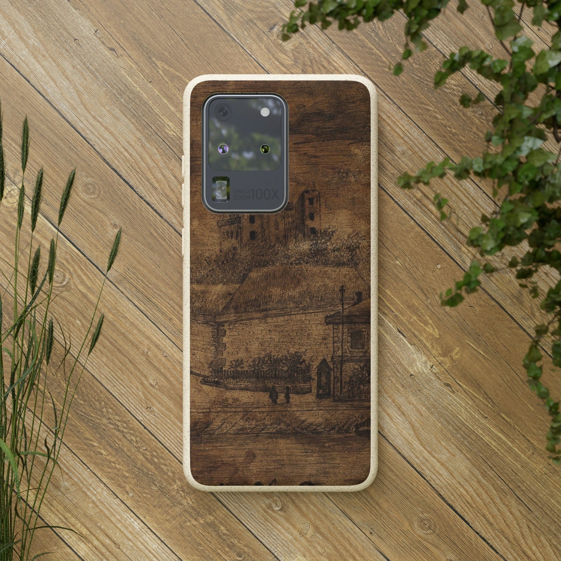 Biodegradeable iPhone Case Earth Friendly Android Phone Case-Biodegradable Case, eco-friendly Phone Case, Old Found Art theme-PhoneCaseBoss-Phone-Best-Phone-Cases