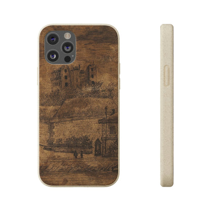 Biodegradeable iPhone Case Earth Friendly Android Phone Case-Biodegradable Case, eco-friendly Phone Case, Old Found Art theme-iPhone 12 Pro-PhoneCaseBoss-Phone-Best-Phone-Cases