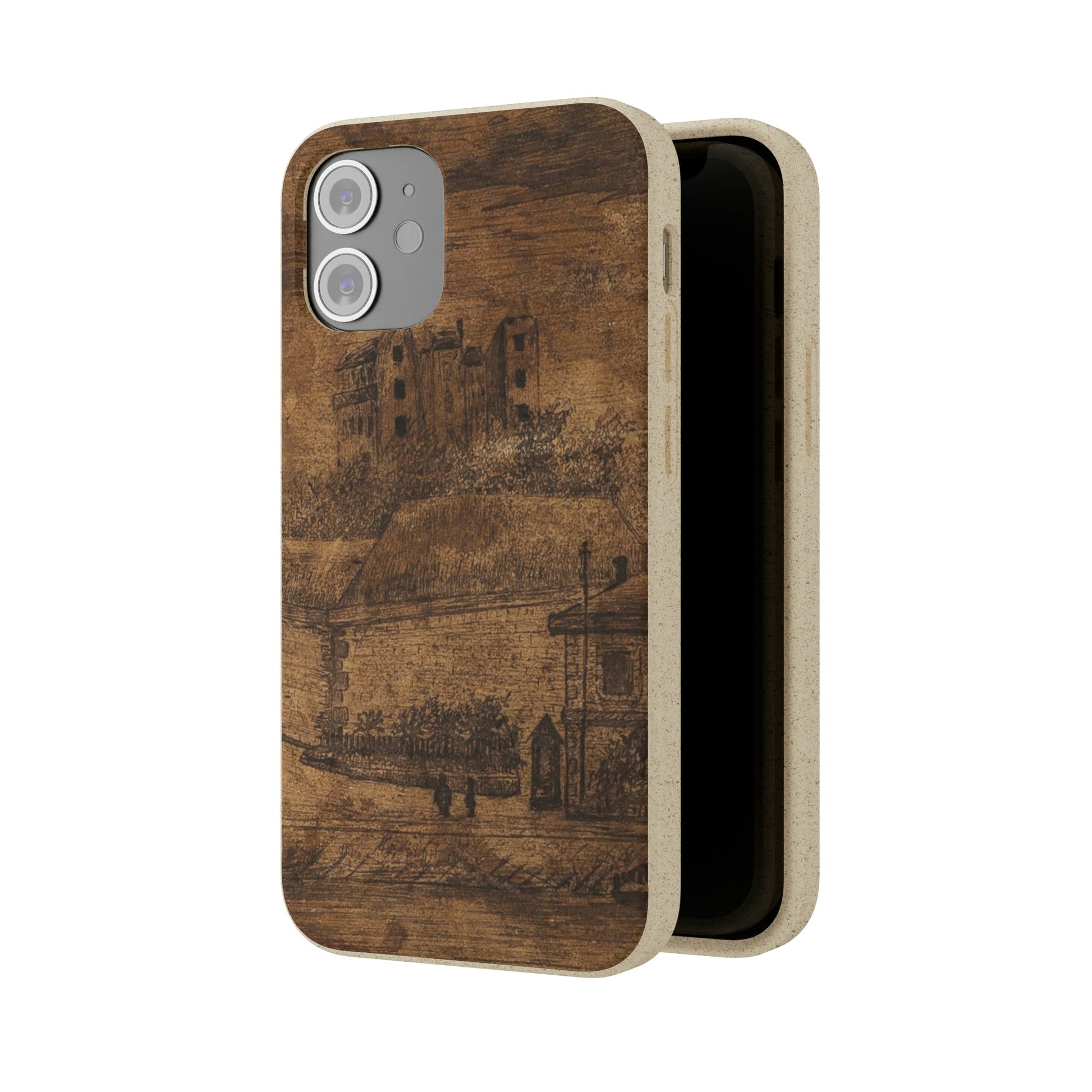 Biodegradeable iPhone Case Earth Friendly Android Phone Case-Biodegradable Case, eco-friendly Phone Case, Old Found Art theme-PhoneCaseBoss-Phone-Best-Phone-Cases