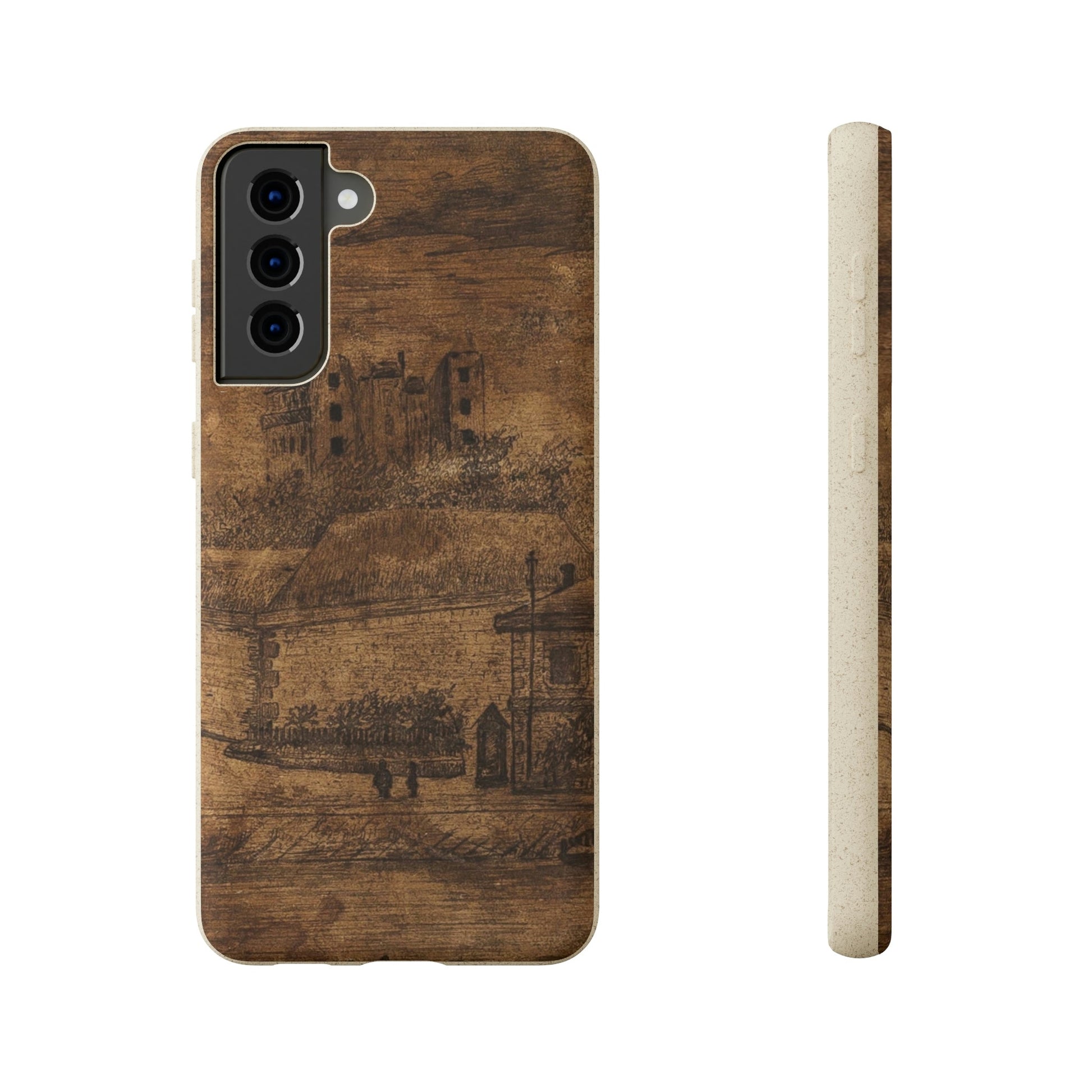 Biodegradeable iPhone Case Earth Friendly Android Phone Case-Biodegradable Case, eco-friendly Phone Case, Old Found Art theme-Samsung Galaxy S21 Plus-PhoneCaseBoss-Phone-Best-Phone-Cases