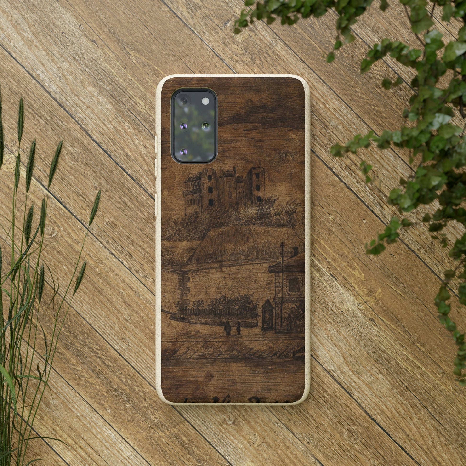 Biodegradeable iPhone Case Earth Friendly Android Phone Case-Biodegradable Case, eco-friendly Phone Case, Old Found Art theme-PhoneCaseBoss-Phone-Best-Phone-Cases