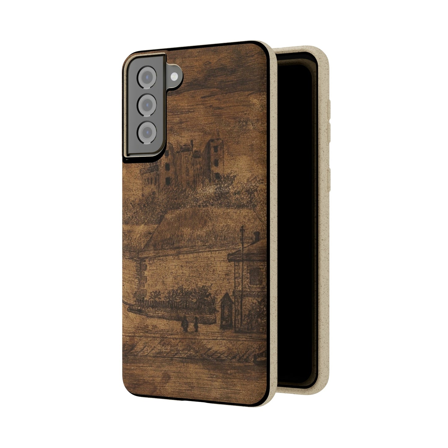 Biodegradeable iPhone Case Earth Friendly Android Phone Case-Biodegradable Case, eco-friendly Phone Case, Old Found Art theme-PhoneCaseBoss-Phone-Best-Phone-Cases