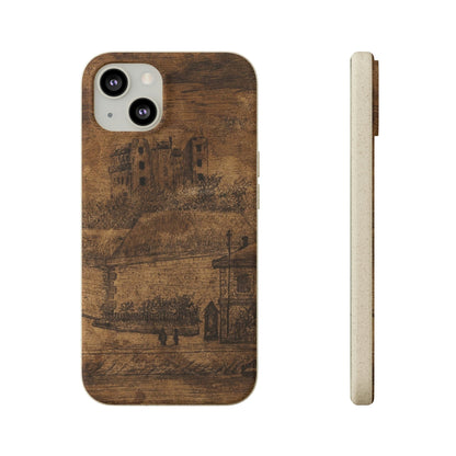 Biodegradeable iPhone Case Earth Friendly Android Phone Case-Biodegradable Case, eco-friendly Phone Case, Old Found Art theme-iPhone 13-PhoneCaseBoss-Phone-Best-Phone-Cases