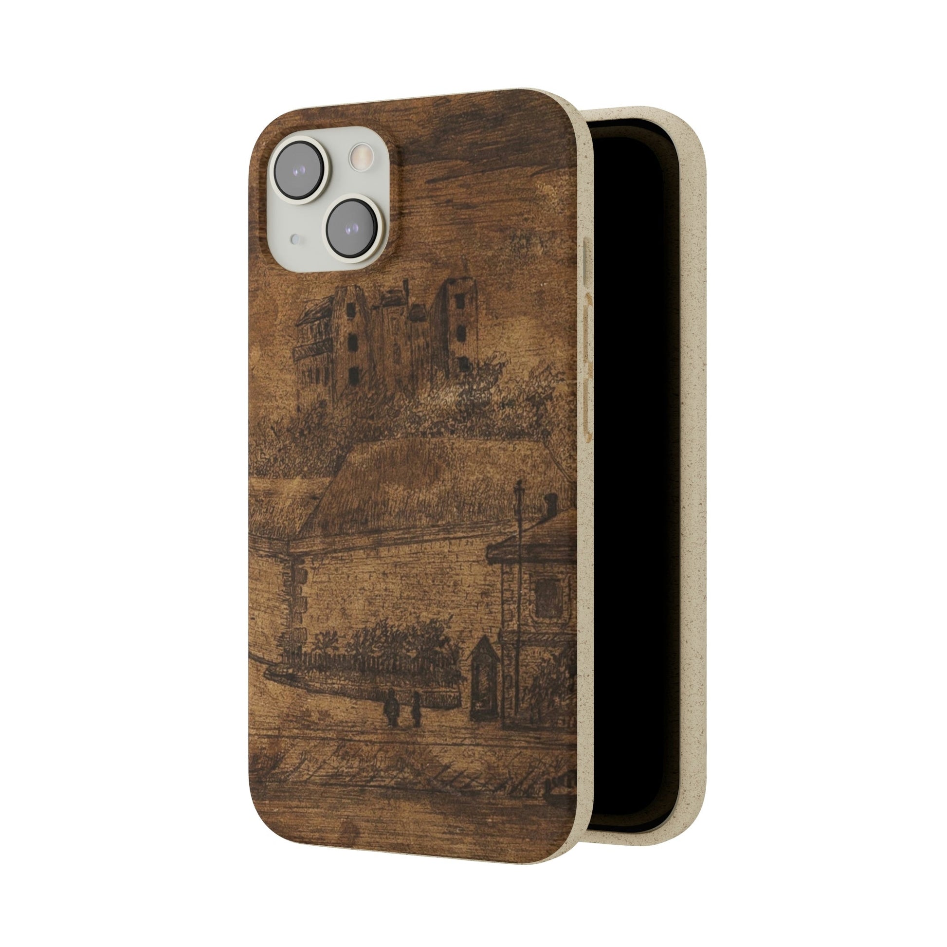 Biodegradeable iPhone Case Earth Friendly Android Phone Case-Biodegradable Case, eco-friendly Phone Case, Old Found Art theme-PhoneCaseBoss-Phone-Best-Phone-Cases