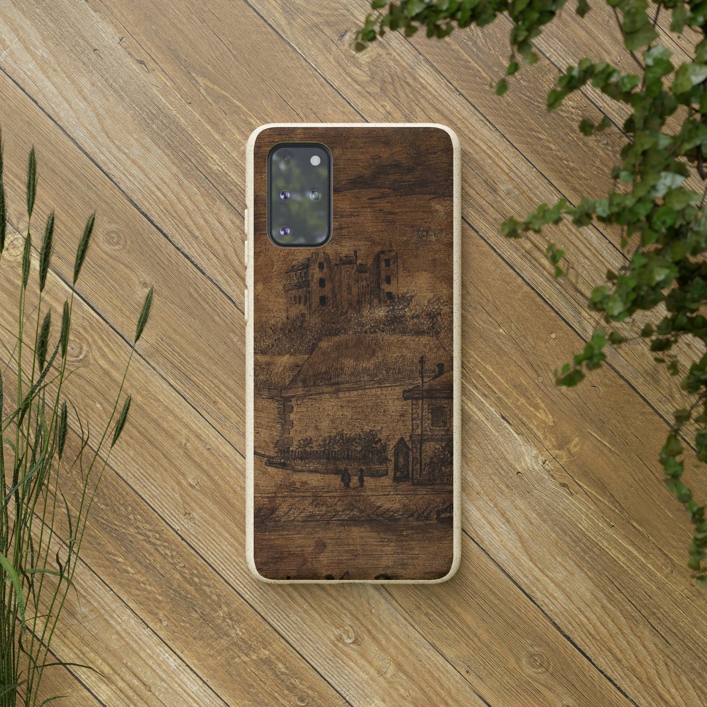 Biodegradeable iPhone Case Earth Friendly Android Phone Case-Biodegradable Case, eco-friendly Phone Case, Old Found Art theme-PhoneCaseBoss-Phone-Best-Phone-Cases