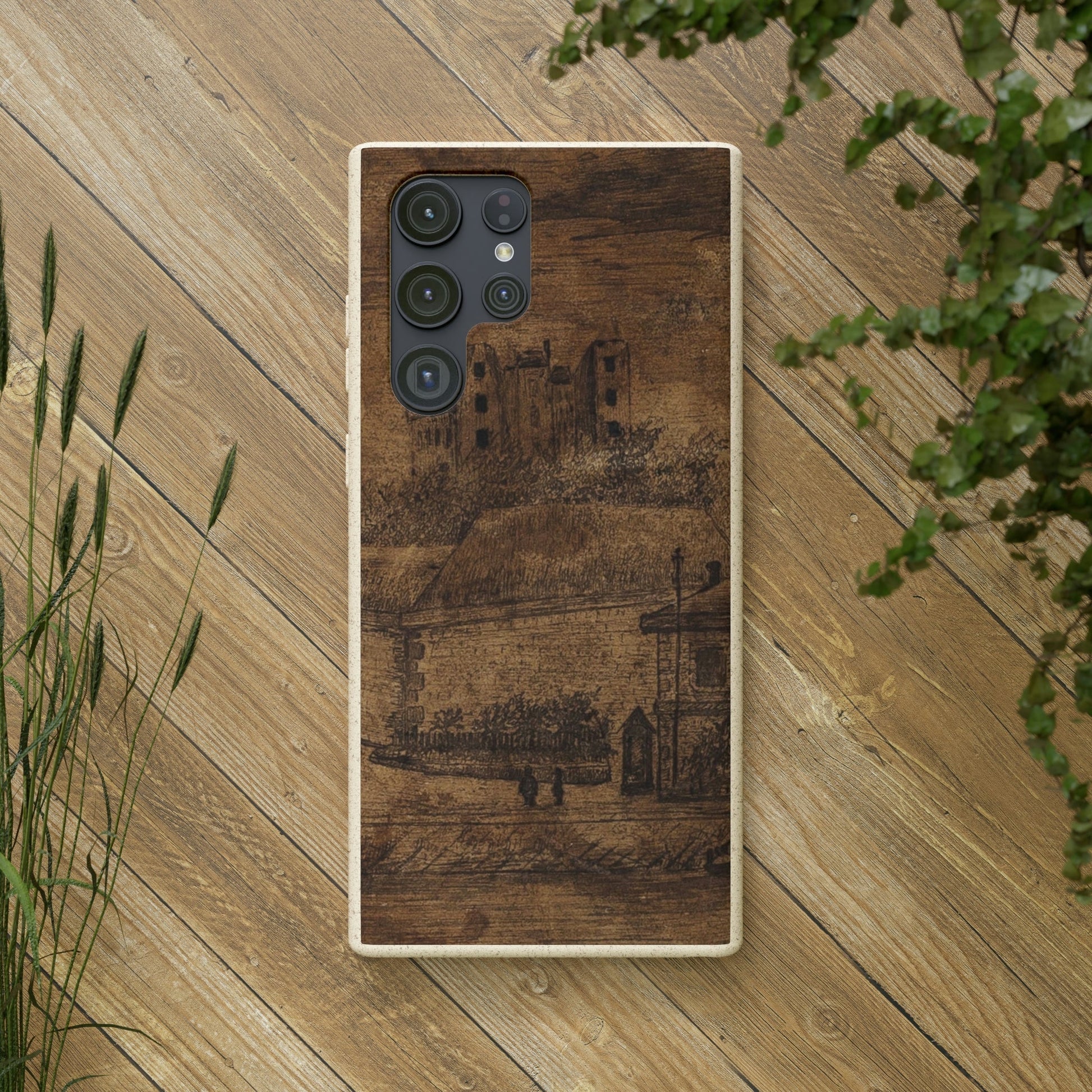 Biodegradeable iPhone Case Earth Friendly Android Phone Case-Biodegradable Case, eco-friendly Phone Case, Old Found Art theme-PhoneCaseBoss-Phone-Best-Phone-Cases