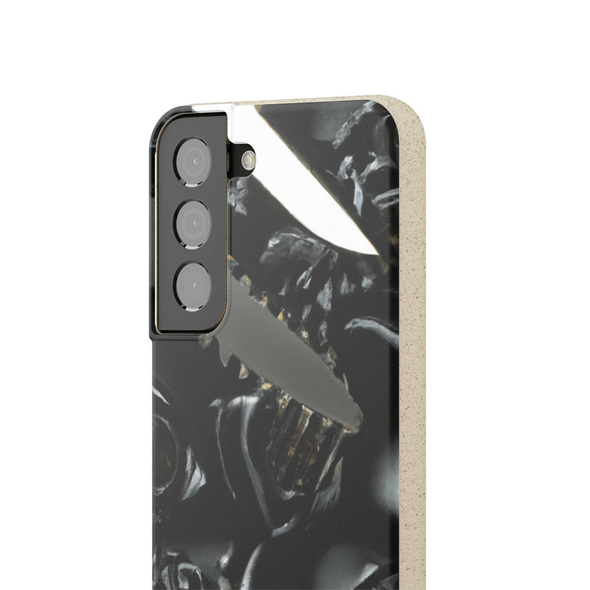 Biodegradeable iPhone Case Earth Friendly Android Phone Case-Biodegradable Phone Case, iPhone Case, Samsung phone Case, Black Roses & Knives-PhoneCaseBoss-Phone-Best-Phone-Cases