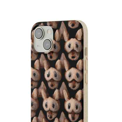 Biodegradeable iPhone Case Earth Friendly Android Phone Case-Biodegradable Phone Cases - Night Dogs - for iPhones and Samsung Android Phones-PhoneCaseBoss-Phone-Best-Phone-Cases