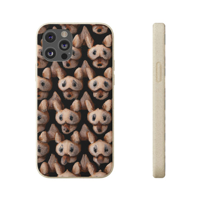 Biodegradeable iPhone Case Earth Friendly Android Phone Case-Biodegradable Phone Cases - Night Dogs - for iPhones and Samsung Android Phones-iPhone 12 Pro-PhoneCaseBoss-Phone-Best-Phone-Cases