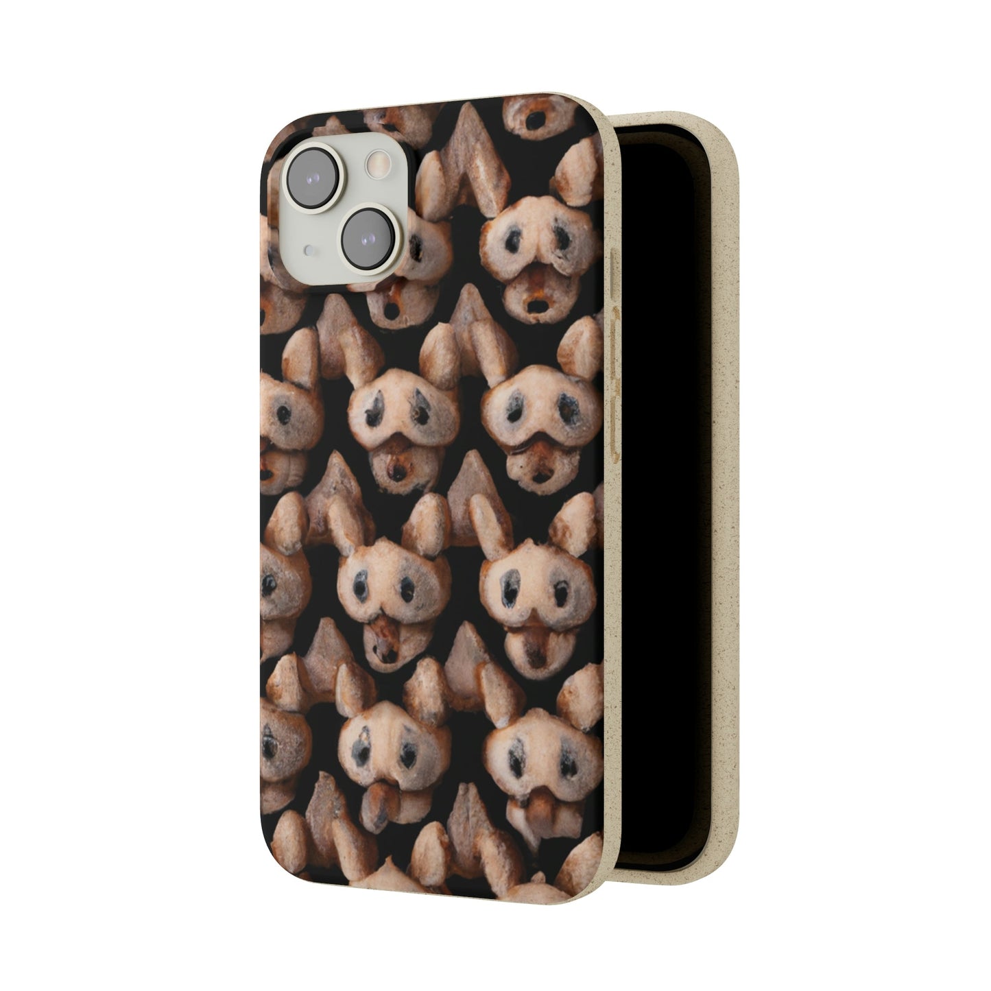 Biodegradeable iPhone Case Earth Friendly Android Phone Case-Biodegradable Phone Cases - Night Dogs - for iPhones and Samsung Android Phones-PhoneCaseBoss-Phone-Best-Phone-Cases