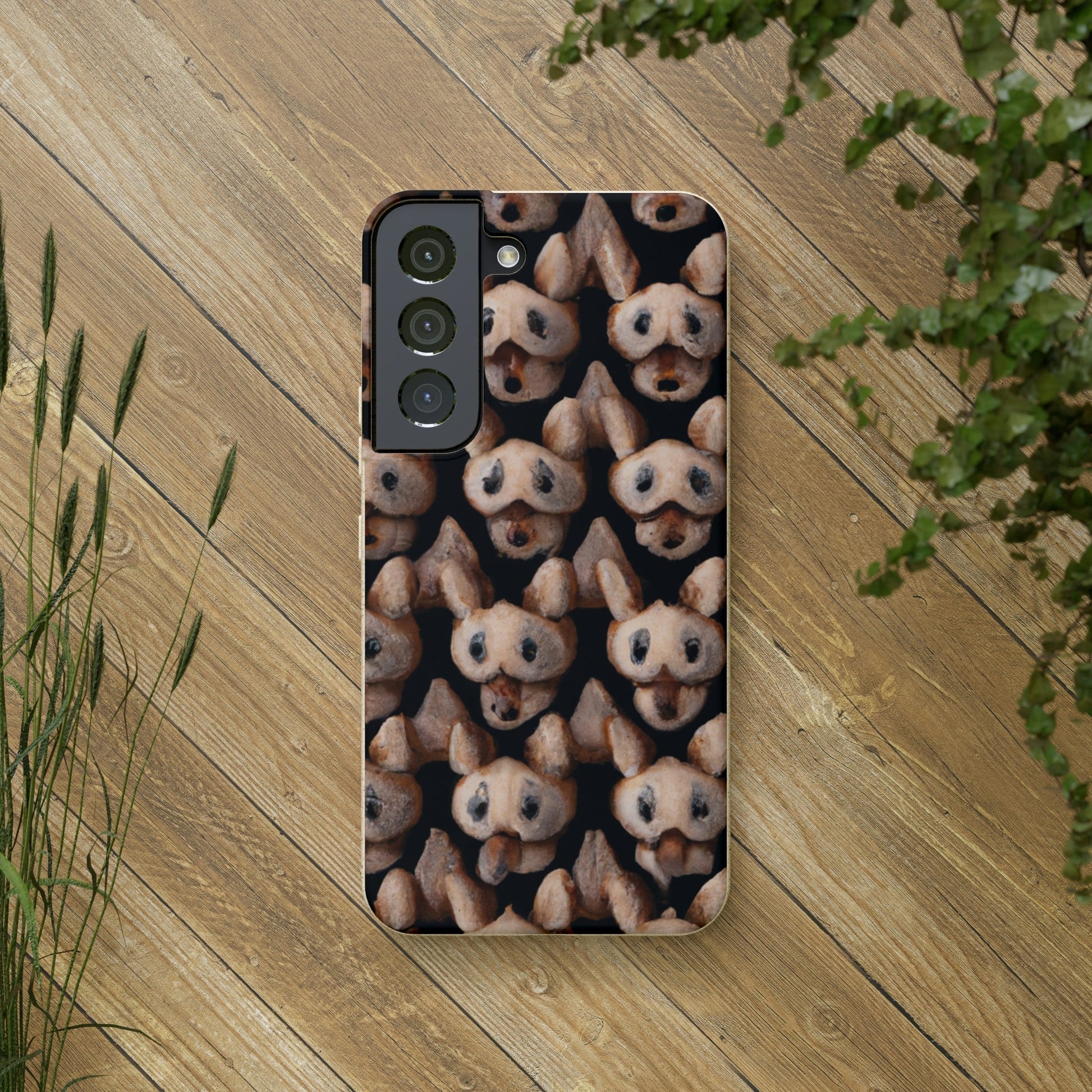 Biodegradeable iPhone Case Earth Friendly Android Phone Case-Biodegradable Phone Cases - Night Dogs - for iPhones and Samsung Android Phones-PhoneCaseBoss-Phone-Best-Phone-Cases