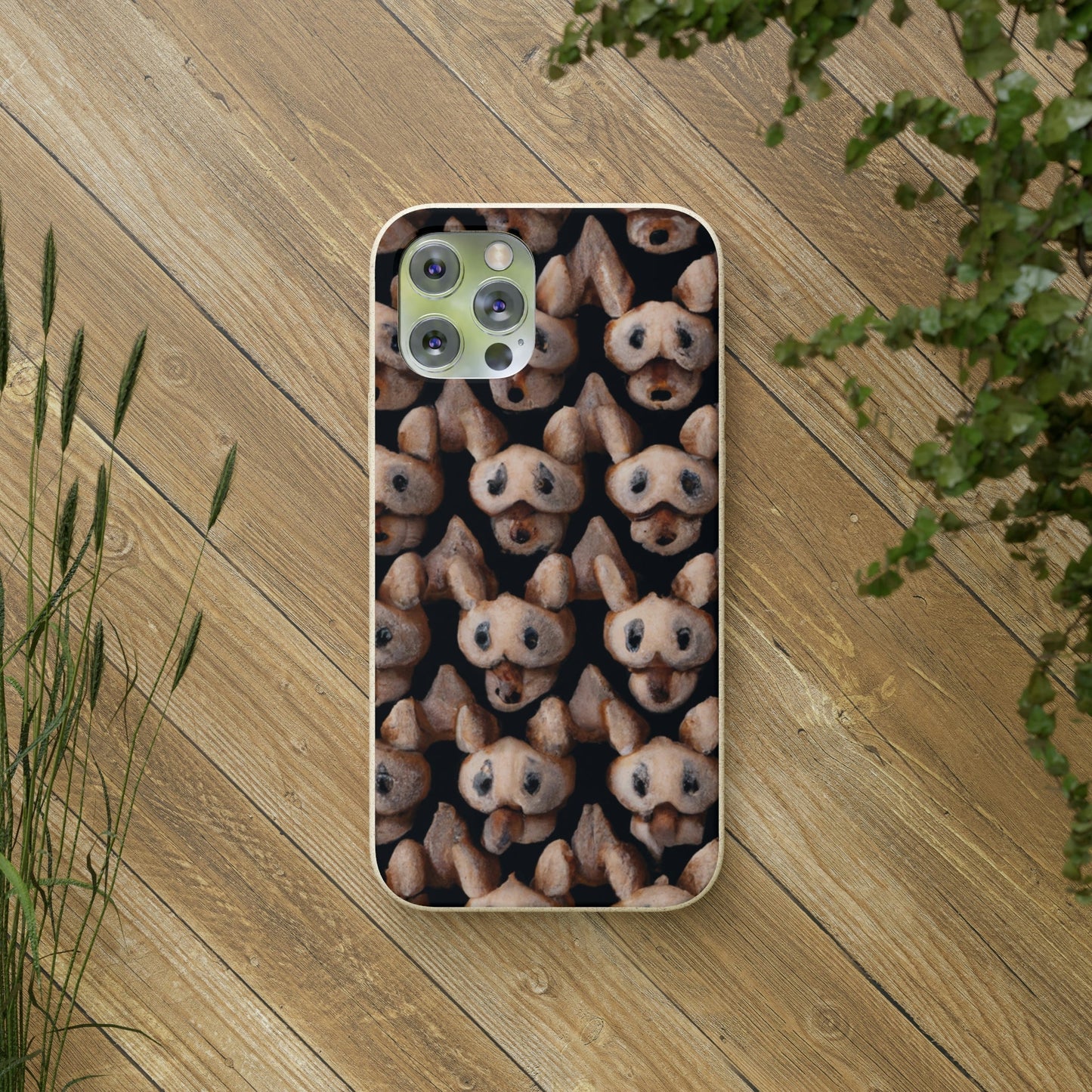 Biodegradeable iPhone Case Earth Friendly Android Phone Case-Biodegradable Phone Cases - Night Dogs - for iPhones and Samsung Android Phones-PhoneCaseBoss-Phone-Best-Phone-Cases