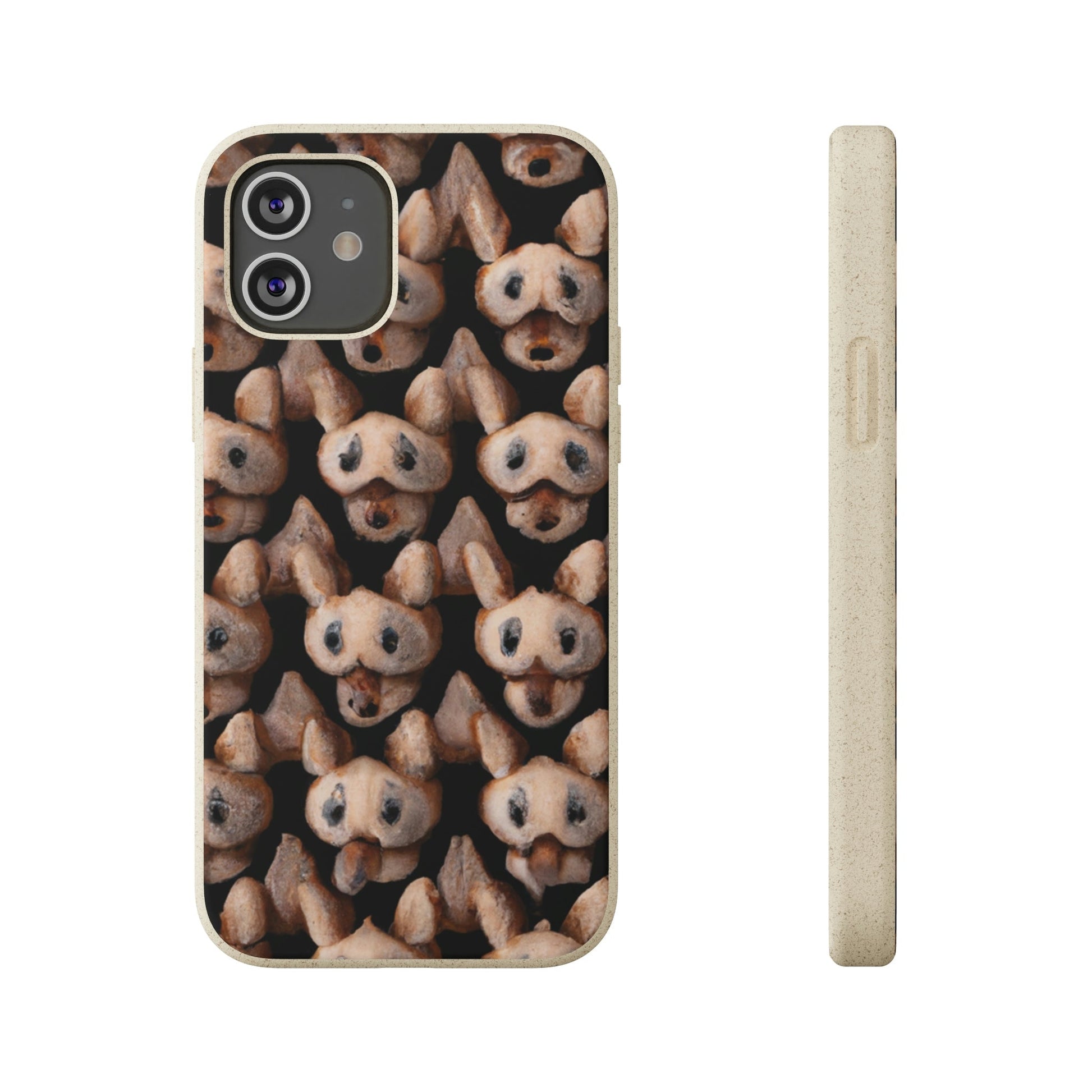 Biodegradeable iPhone Case Earth Friendly Android Phone Case-Biodegradable Phone Cases - Night Dogs - for iPhones and Samsung Android Phones-iPhone 12 with gift packaging-PhoneCaseBoss-Phone-Best-Phone-Cases