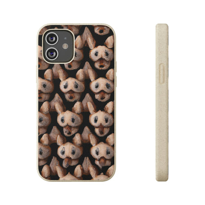 Biodegradeable iPhone Case Earth Friendly Android Phone Case-Biodegradable Phone Cases - Night Dogs - for iPhones and Samsung Android Phones-iPhone 12 with gift packaging-PhoneCaseBoss-Phone-Best-Phone-Cases