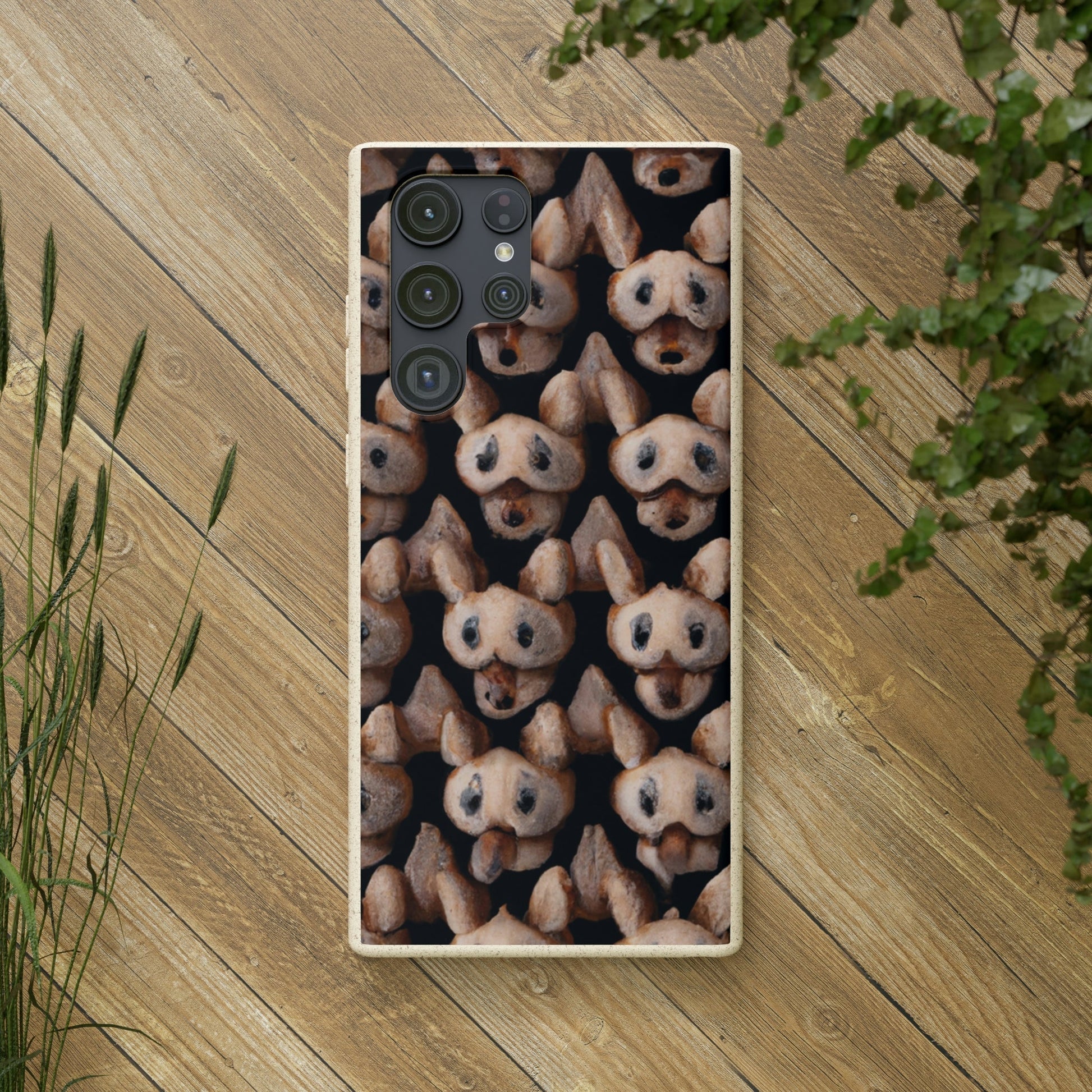 Biodegradeable iPhone Case Earth Friendly Android Phone Case-Biodegradable Phone Cases - Night Dogs - for iPhones and Samsung Android Phones-PhoneCaseBoss-Phone-Best-Phone-Cases