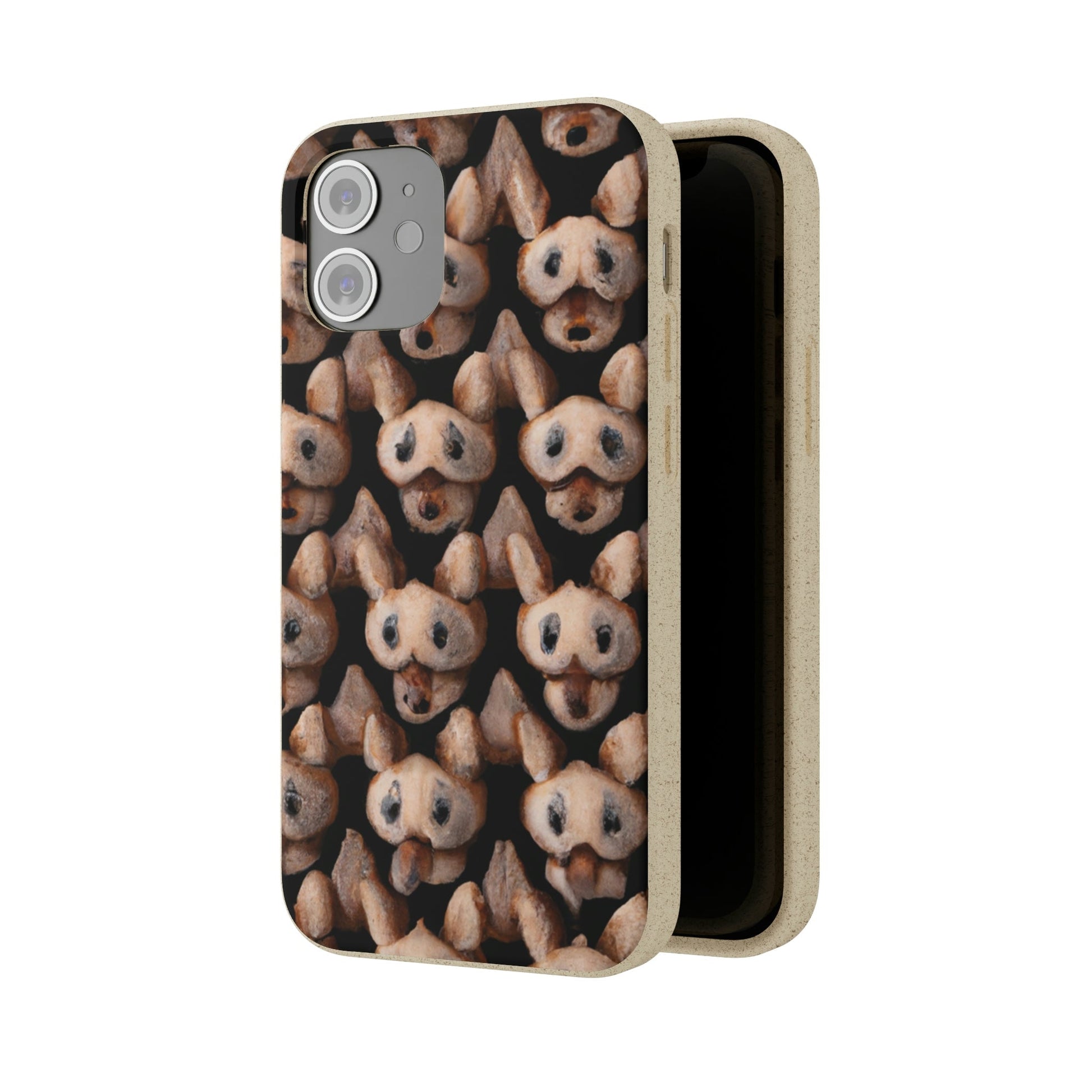 Biodegradeable iPhone Case Earth Friendly Android Phone Case-Biodegradable Phone Cases - Night Dogs - for iPhones and Samsung Android Phones-PhoneCaseBoss-Phone-Best-Phone-Cases