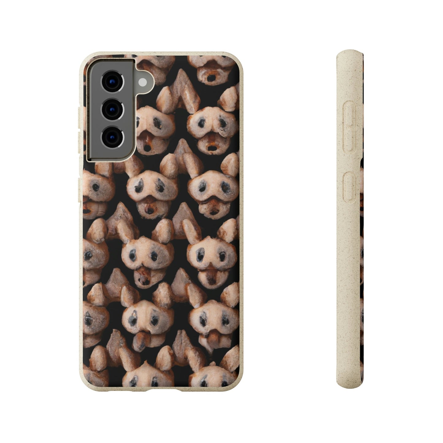 Biodegradeable iPhone Case Earth Friendly Android Phone Case-Biodegradable Phone Cases - Night Dogs - for iPhones and Samsung Android Phones-Samsung Galaxy S21-PhoneCaseBoss-Phone-Best-Phone-Cases