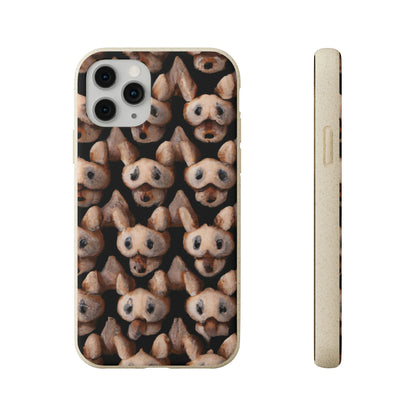 Biodegradeable iPhone Case Earth Friendly Android Phone Case-Biodegradable Phone Cases - Night Dogs - for iPhones and Samsung Android Phones-iPhone 11 Pro-PhoneCaseBoss-Phone-Best-Phone-Cases