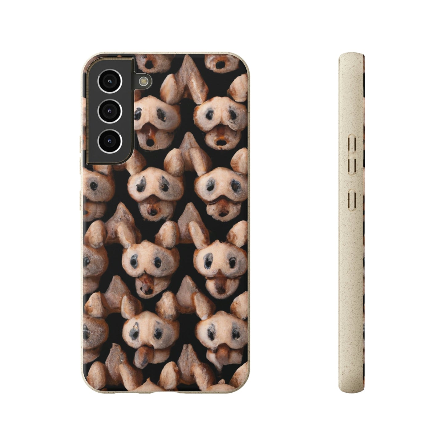 Biodegradeable iPhone Case Earth Friendly Android Phone Case-Biodegradable Phone Cases - Night Dogs - for iPhones and Samsung Android Phones-Samsung Galaxy S22 Plus with gift packaging-PhoneCaseBoss-Phone-Best-Phone-Cases