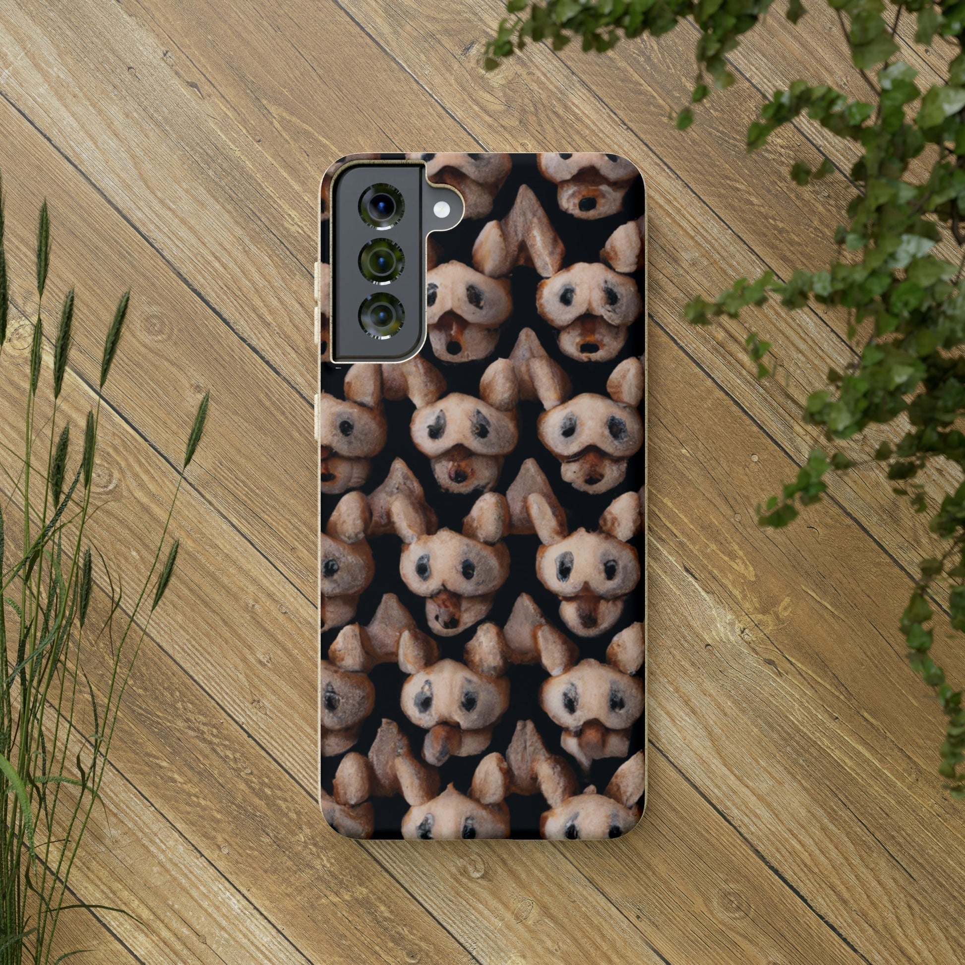 Biodegradeable iPhone Case Earth Friendly Android Phone Case-Biodegradable Phone Cases - Night Dogs - for iPhones and Samsung Android Phones-PhoneCaseBoss-Phone-Best-Phone-Cases