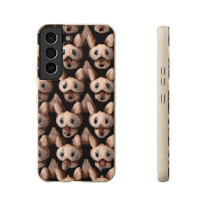 Biodegradeable iPhone Case Earth Friendly Android Phone Case-Biodegradable Phone Cases - Night Dogs - for iPhones and Samsung Android Phones-Samsung Galaxy S22-PhoneCaseBoss-Phone-Best-Phone-Cases