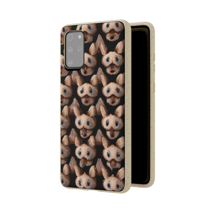 Biodegradeable iPhone Case Earth Friendly Android Phone Case-Biodegradable Phone Cases - Night Dogs - for iPhones and Samsung Android Phones-PhoneCaseBoss-Phone-Best-Phone-Cases