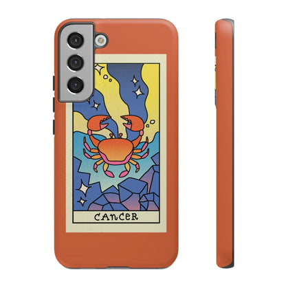 Phone Case-CANCER | Tough-Samsung Galaxy S22 Plus-Matte-PhoneCaseBoss-Phone-Best-Phone-Cases