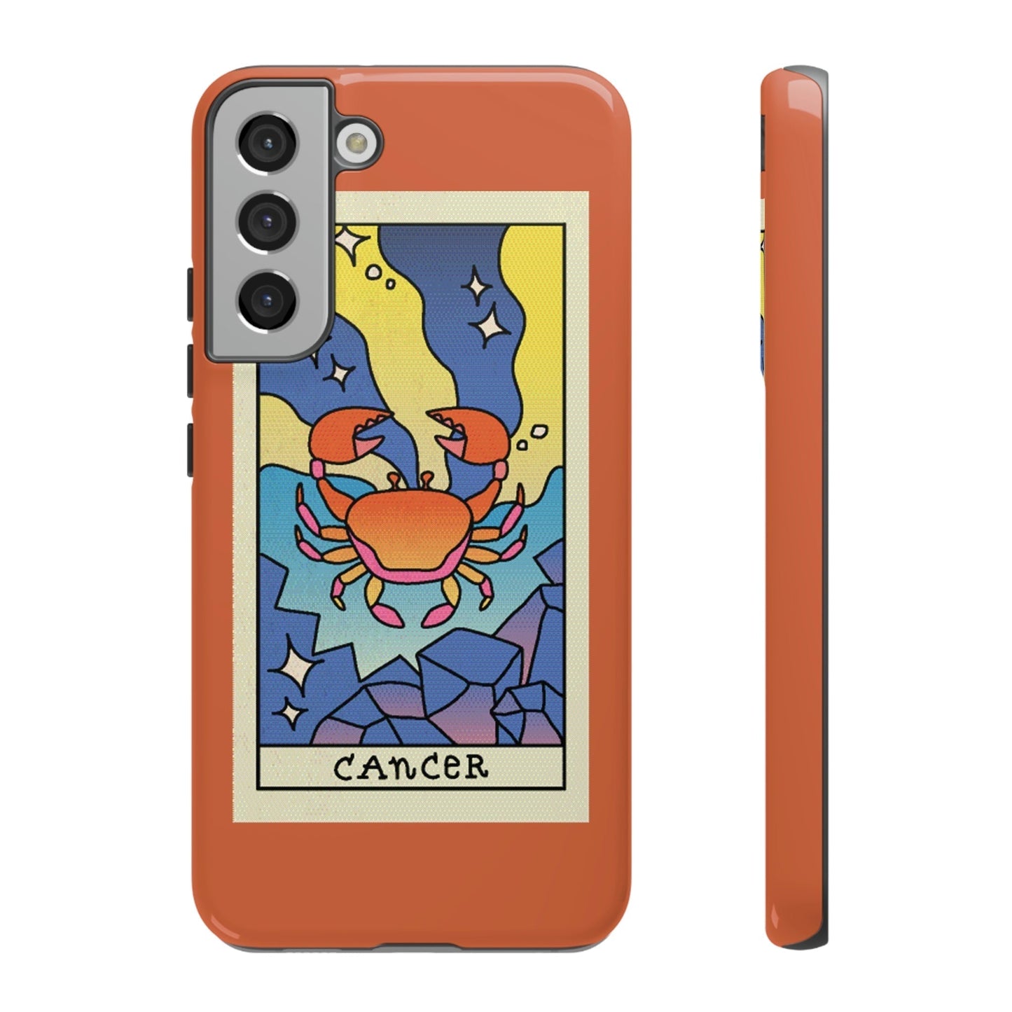 Phone Case-CANCER | Tough-Samsung Galaxy S22 Plus-Glossy-PhoneCaseBoss-Phone-Best-Phone-Cases