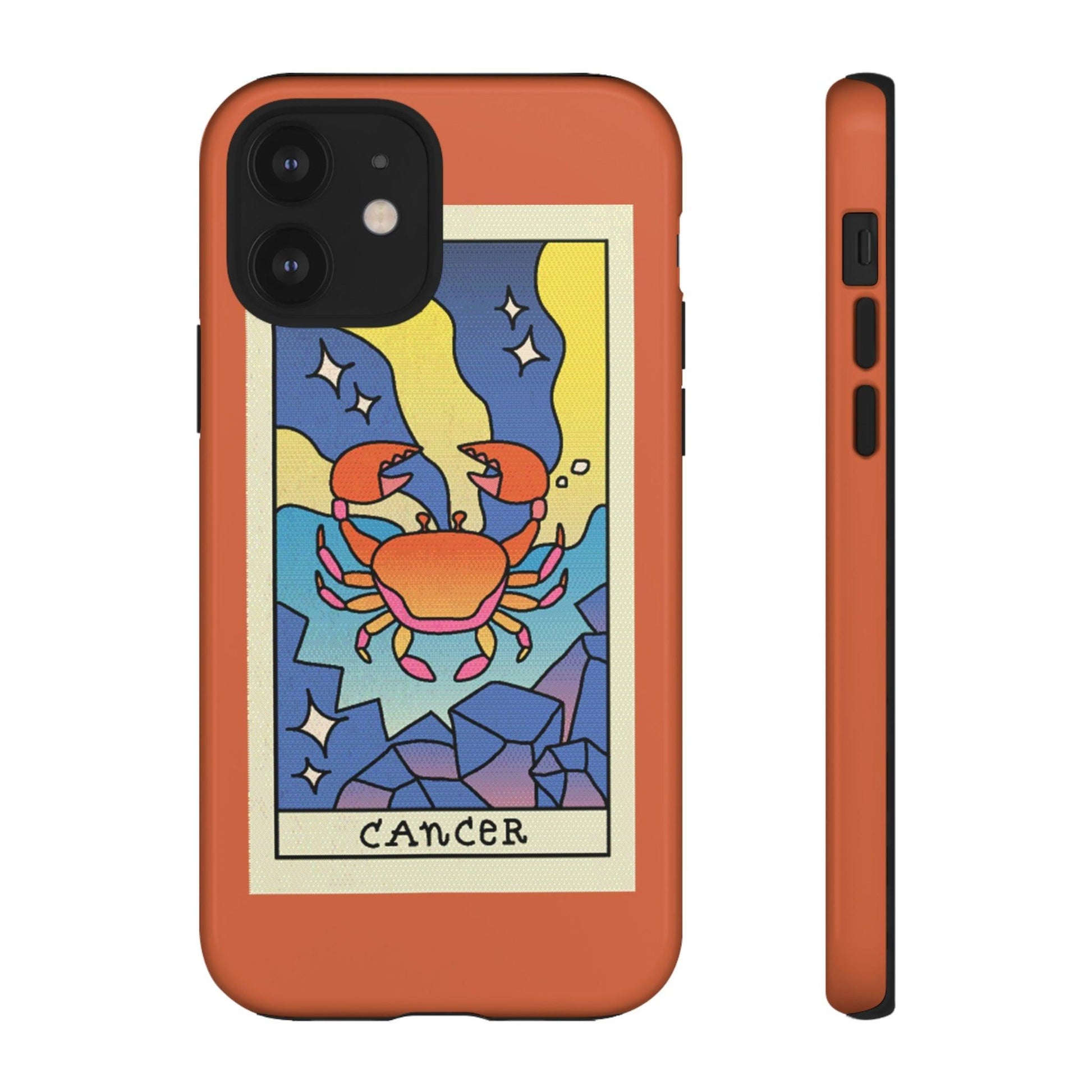 Phone Case-CANCER | Tough-iPhone 12-Glossy-PhoneCaseBoss-Phone-Best-Phone-Cases