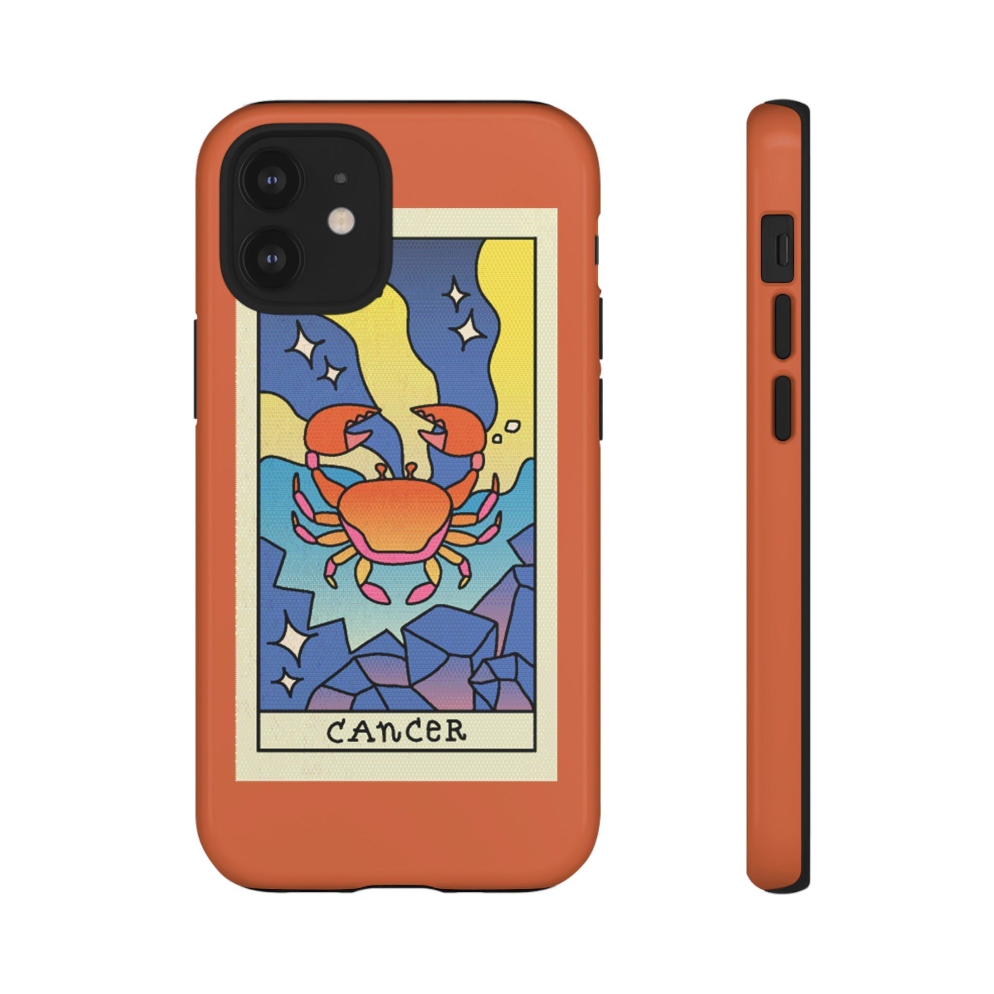 Phone Case-CANCER | Tough-iPhone 12 Mini-Glossy-PhoneCaseBoss-Phone-Best-Phone-Cases