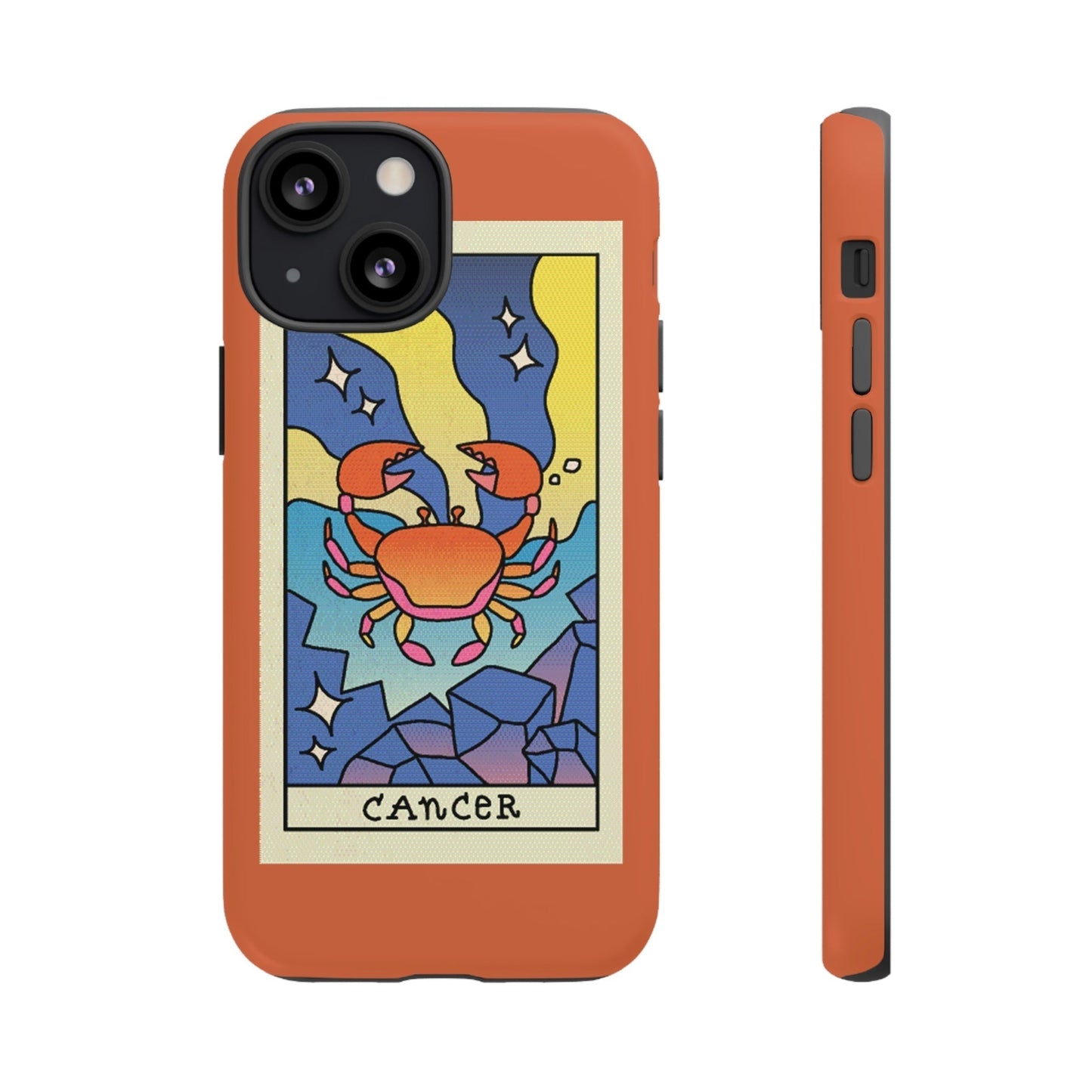 Phone Case-CANCER | Tough-iPhone 13 Mini-Matte-PhoneCaseBoss-Phone-Best-Phone-Cases