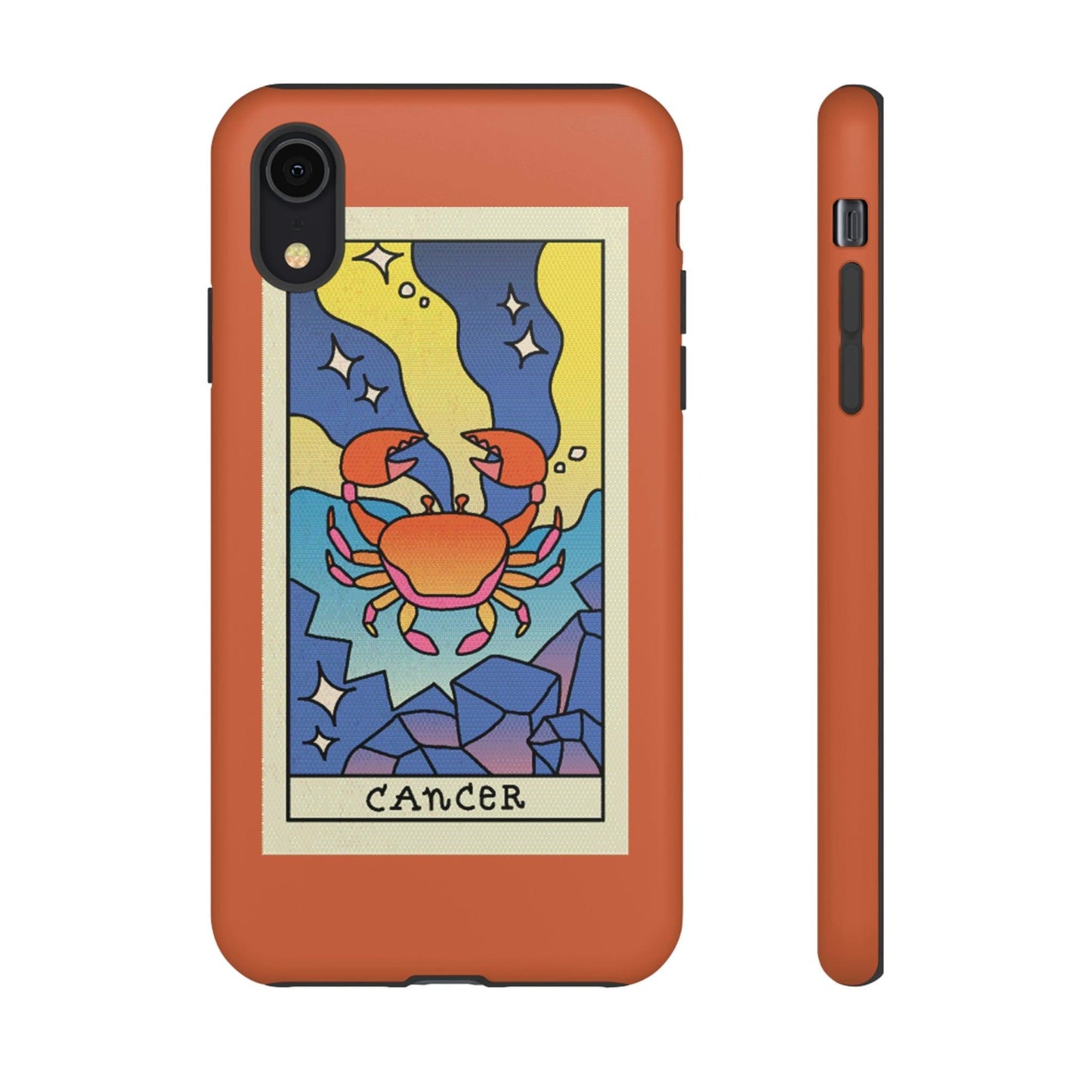 Phone Case-CANCER | Tough-iPhone XR-Matte-PhoneCaseBoss-Phone-Best-Phone-Cases