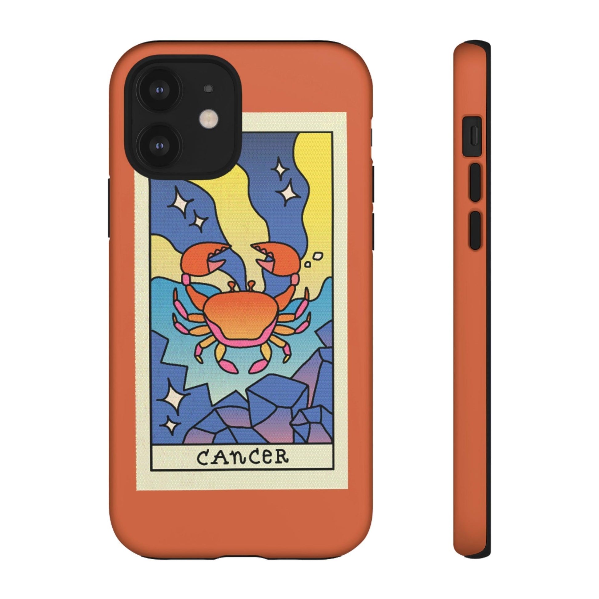 Phone Case-CANCER | Tough-iPhone 12-Matte-PhoneCaseBoss-Phone-Best-Phone-Cases