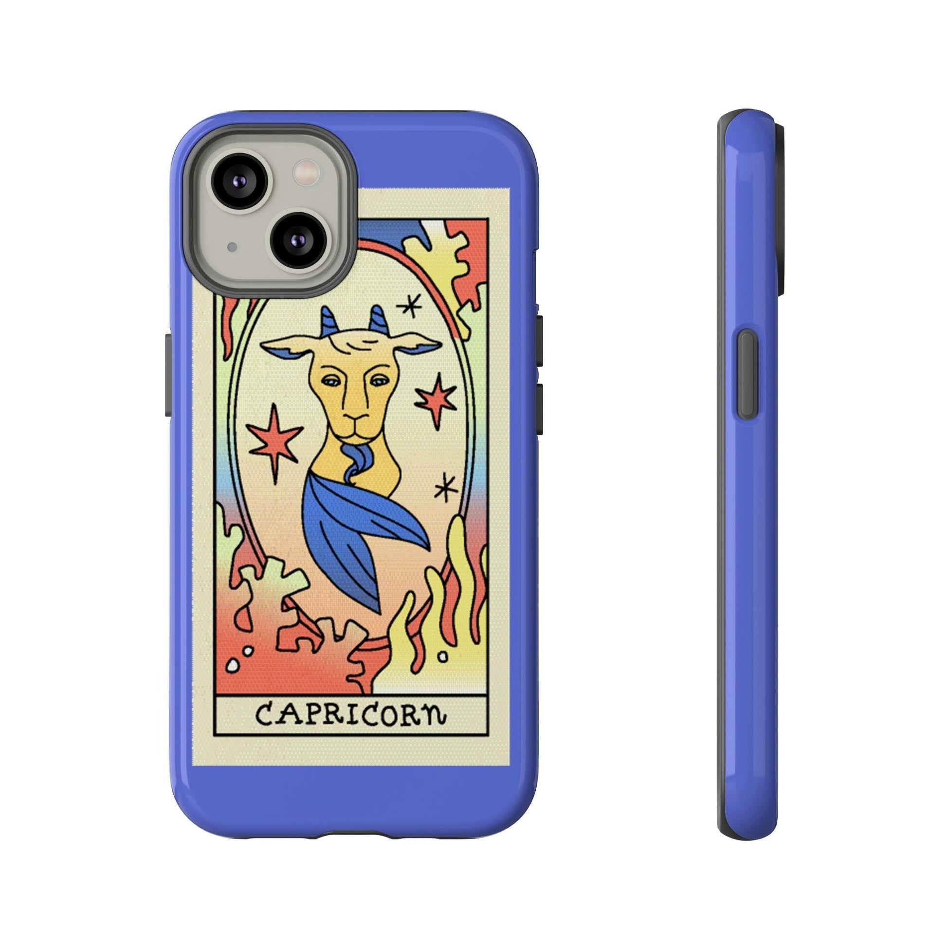 Phone Case-CAPRICORN | Tough-iPhone 14-Glossy-PhoneCaseBoss-Phone-Best-Phone-Cases