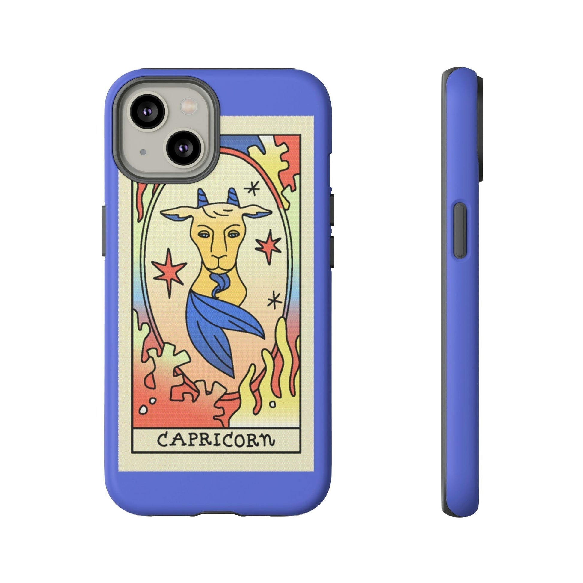 Phone Case-CAPRICORN | Tough-iPhone 14-Matte-PhoneCaseBoss-Phone-Best-Phone-Cases