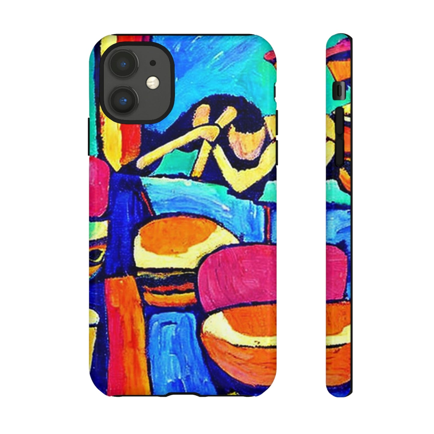 Phone Case-CARRIBEAN BONGOS | Tough-iPhone 11-Glossy-PhoneCaseBoss-Phone-Best-Phone-Cases