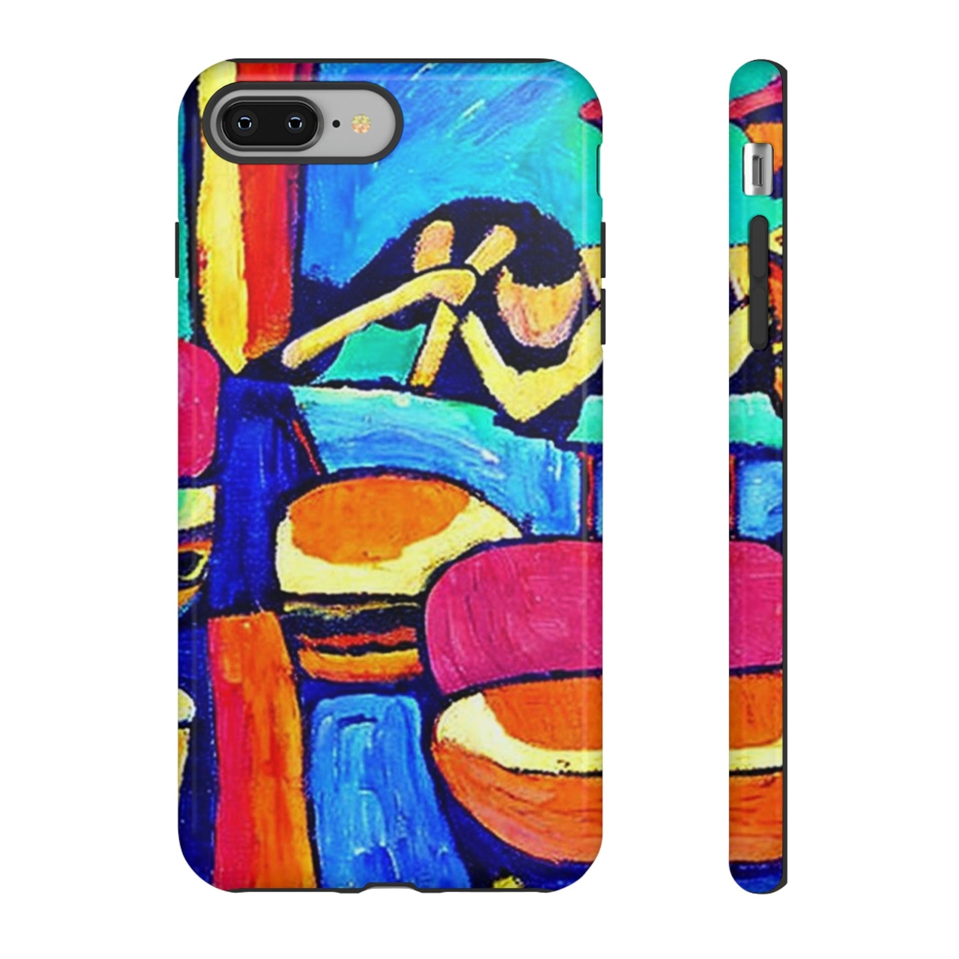 Phone Case-CARRIBEAN BONGOS | Tough-iPhone 8 Plus-Glossy-PhoneCaseBoss-Phone-Best-Phone-Cases