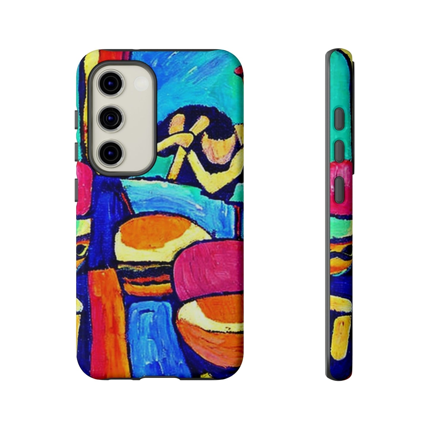 Phone Case-CARRIBEAN BONGOS | Tough-Samsung Galaxy S23-Glossy-PhoneCaseBoss-Phone-Best-Phone-Cases