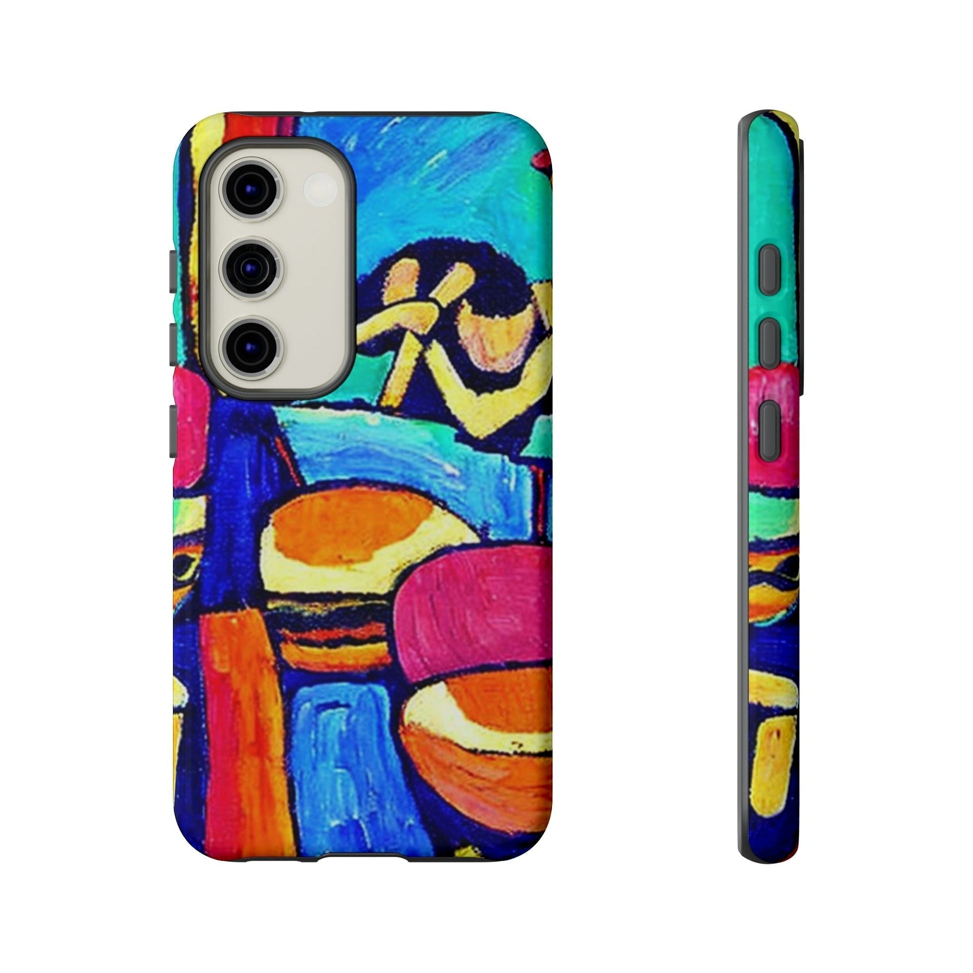 Phone Case-CARRIBEAN BONGOS | Tough-Samsung Galaxy S23-Glossy-PhoneCaseBoss-Phone-Best-Phone-Cases