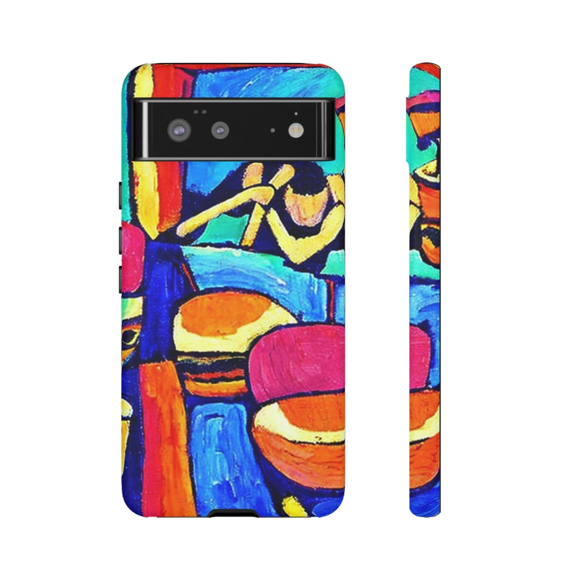 Phone Case-CARRIBEAN BONGOS | Tough-Google Pixel 6-Matte-PhoneCaseBoss-Phone-Best-Phone-Cases
