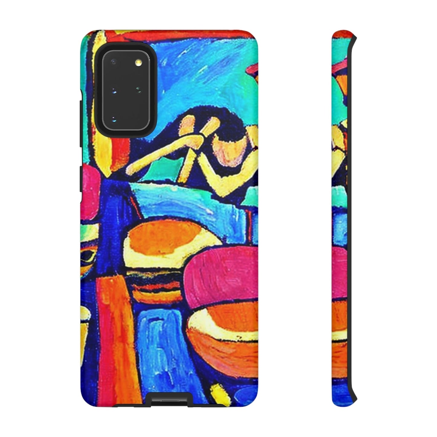 Phone Case-CARRIBEAN BONGOS | Tough-Samsung Galaxy S20+-Matte-PhoneCaseBoss-Phone-Best-Phone-Cases