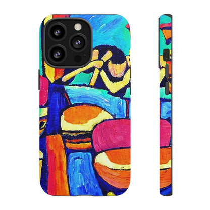 Phone Case-CARRIBEAN BONGOS | Tough-iPhone 13 Pro-Matte-PhoneCaseBoss-Phone-Best-Phone-Cases