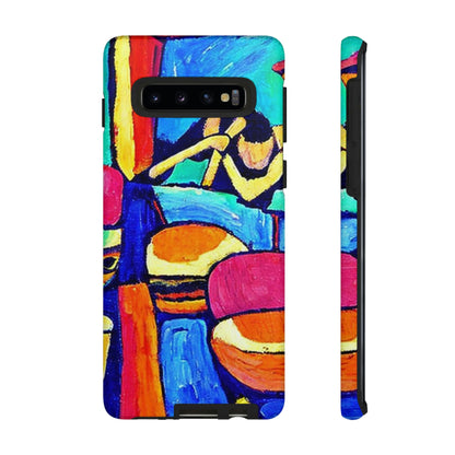 Phone Case-CARRIBEAN BONGOS | Tough-Samsung Galaxy S10-Matte-PhoneCaseBoss-Phone-Best-Phone-Cases