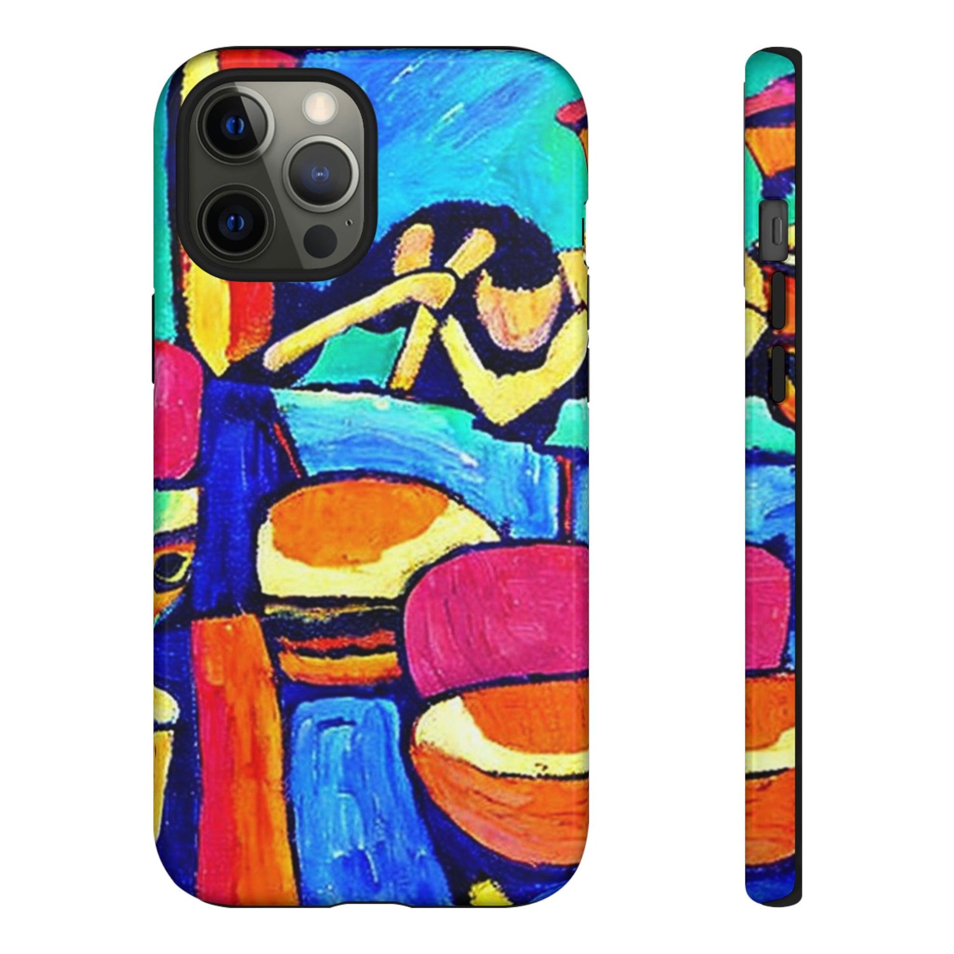 Phone Case-CARRIBEAN BONGOS | Tough-iPhone 12 Pro Max-Glossy-PhoneCaseBoss-Phone-Best-Phone-Cases